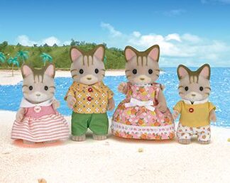 Sylvanian Families Midnight Cat Family 5530 - Toys Hobbies