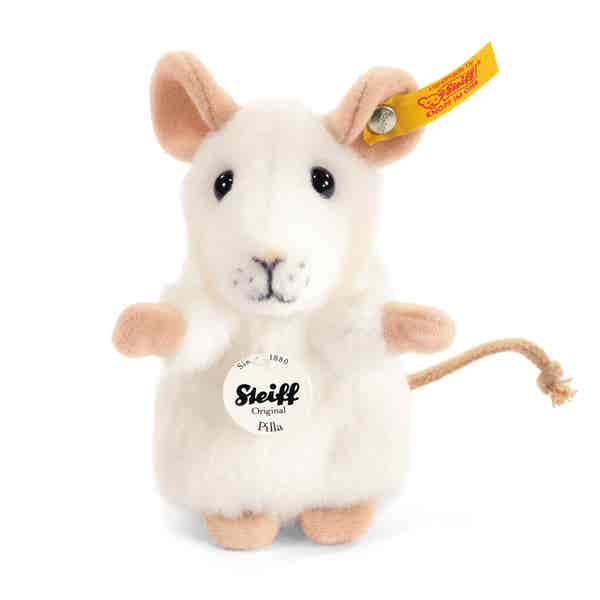 Steiff Pilla White Mouse 056215