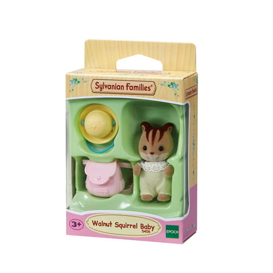 Sylvanian Families 5406 Walnut Squirrel Baby Toys Hobbies