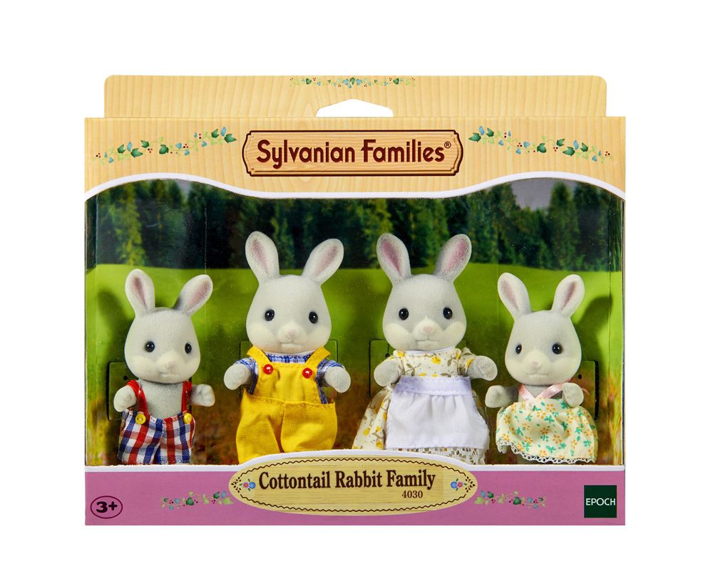 4030 Sylvanian Families Cottontail Rabbit Family Toys Hobbies