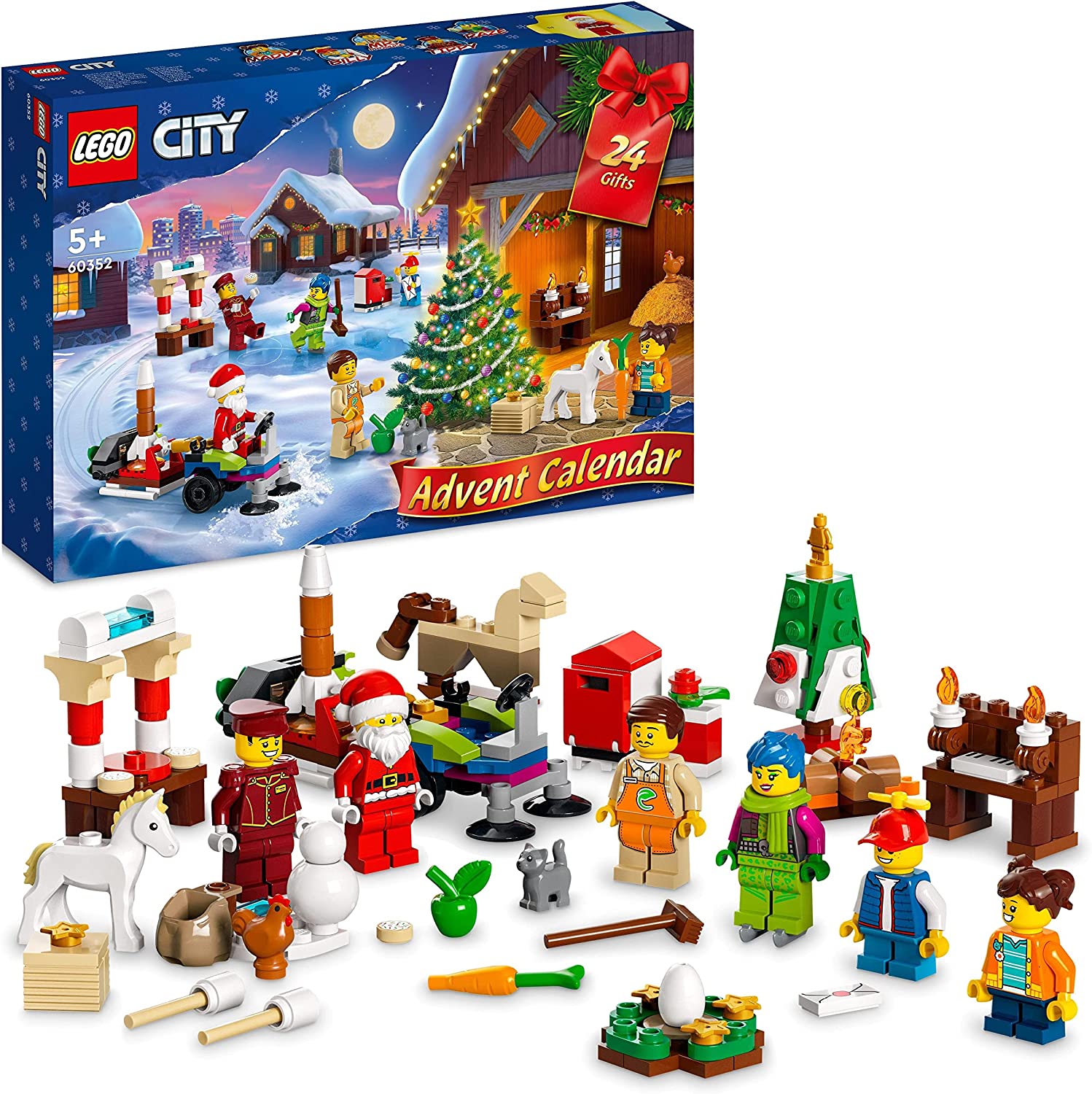 Christmas lego advent hot sale calendar