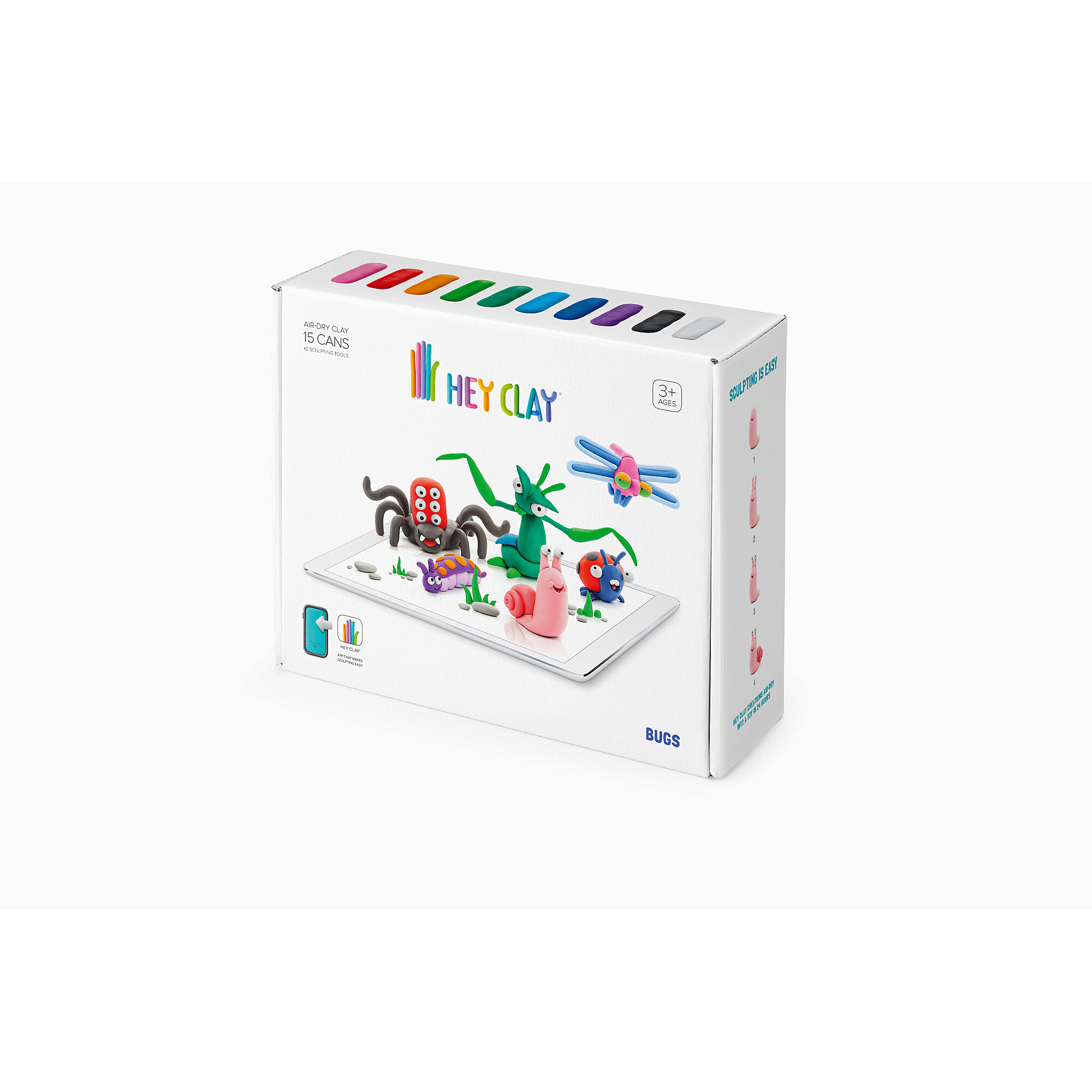 Hey Clay Bugs Playset Toys Hobbies