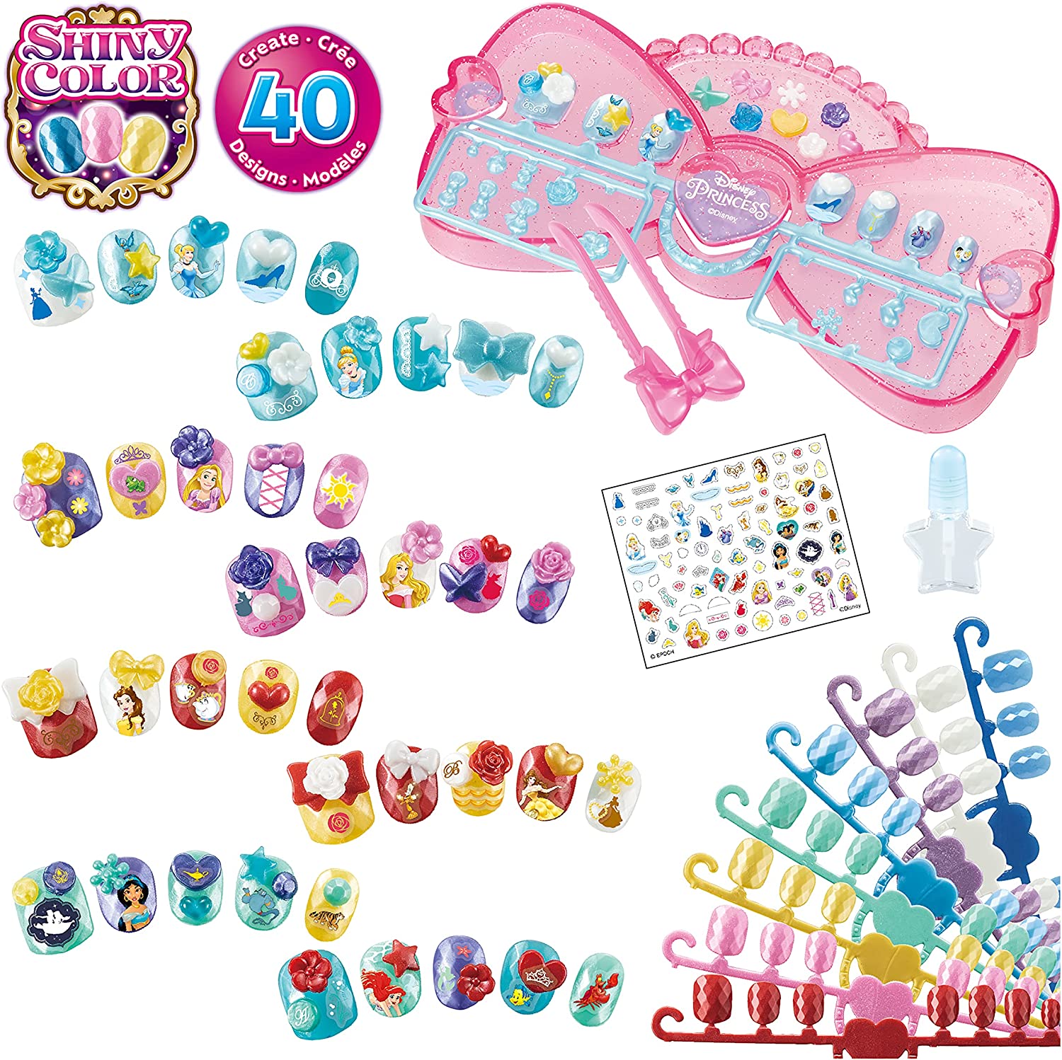 Aquabeads Disney Princess Nail Studio 35006 - Image 2