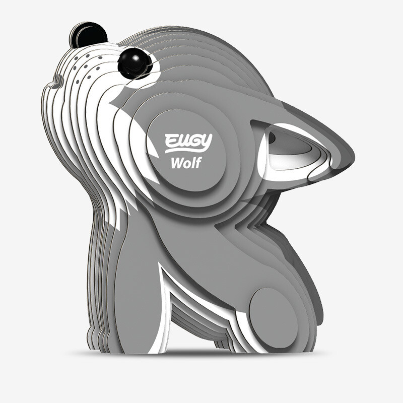 EUGY Eco-Friendly 3D Model Craft Kit - Christmas Reindeer U2013 The