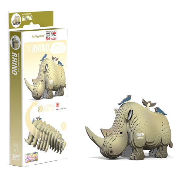 Eugy 3D Cardboard Model - Rhino