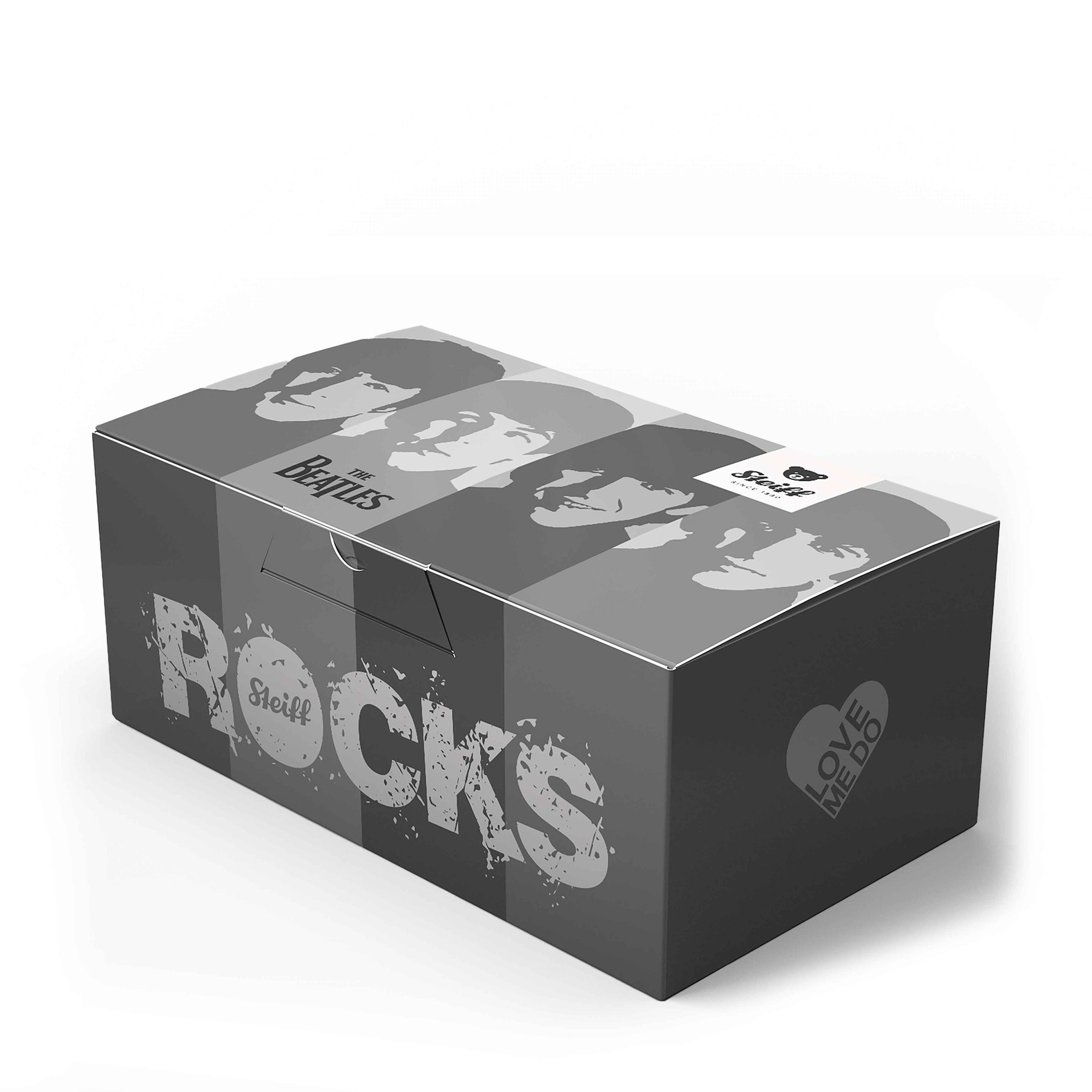 Steiff Rocks Set Steiff Rocks! Limited Edition The Beatles Teddy Bear , 30cm 007439 ...