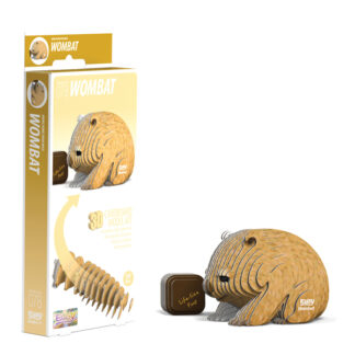 Eugy 3D Cardboard Model Kit - Wombat 078