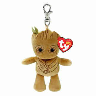 Ty Beanie Babies Soft Marvel Keyring - Groot 34005 12cm