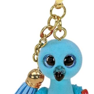 Ty Mini Boos - William the Blue Flamingo Keyclip 9cm 25063