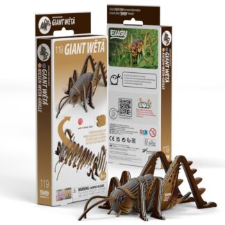 Eugy 3D Cardboard Model Kit - Giant Weta 119