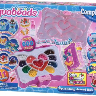 Aquabeads Sparkling Jewel Box, Art & craft bead kit 30268