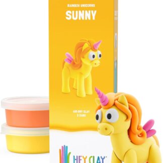 Hey Clay Rainbow Unicorns - Sunny