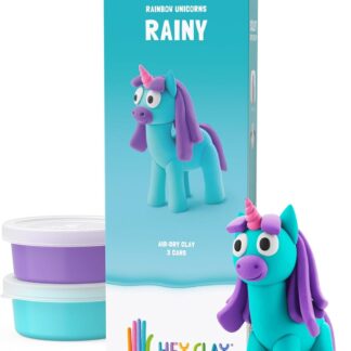 Hey Clay Rainbow Unicorns - Rainy