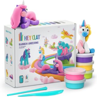 Hey Clay Rainbow Unicorns, 15 Can Set