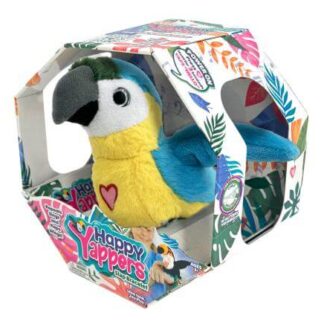 Happy Yappers ~ Blue Parrot Slap Bracelet