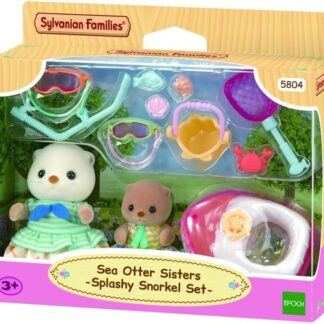 Sylvanian Families - Sea Otter Sisters, Splashy Snorkel Set 5804