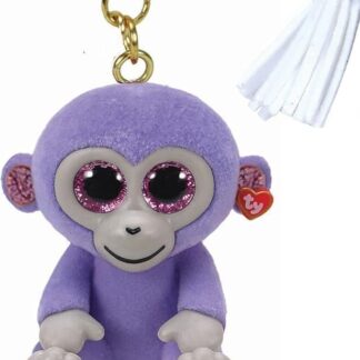 Ty Mini Boos ~ Grapes the Purple Monkey Keyring