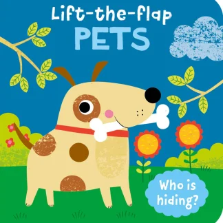 Lift the Flap Children's Mini Board Book - Pets