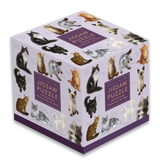 Jigsaw Puzzle, 100 Piece - Patricia MacCarthy Cats