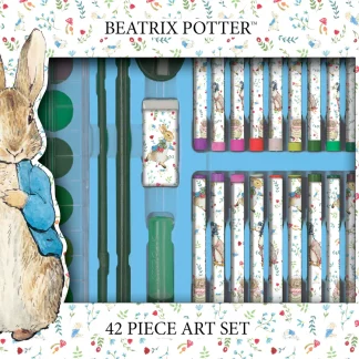 Beatrix Potter, Peter Rabbit & Friends Children's 42 Piece Art Set