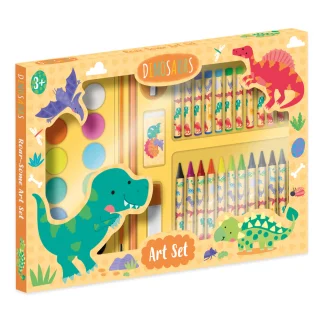 Dinosaurs - Children's 42 Piece Art Set