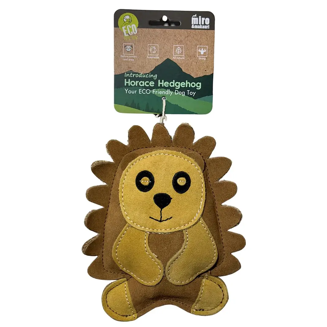 Eco Dog Toy ~ Horace Hedgehog MM114