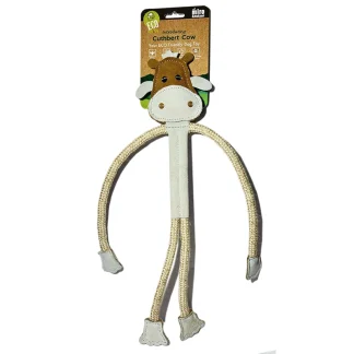 Eco Dog Toy ~ Cuthbert Cow MM107
