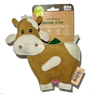 Eco Dog Toy ~ Betsie Cow MM103
