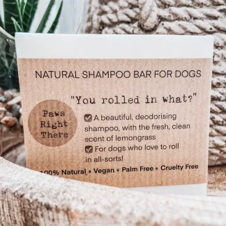 "You Rolled In What" Natural Dog Shampoo Bar 80g