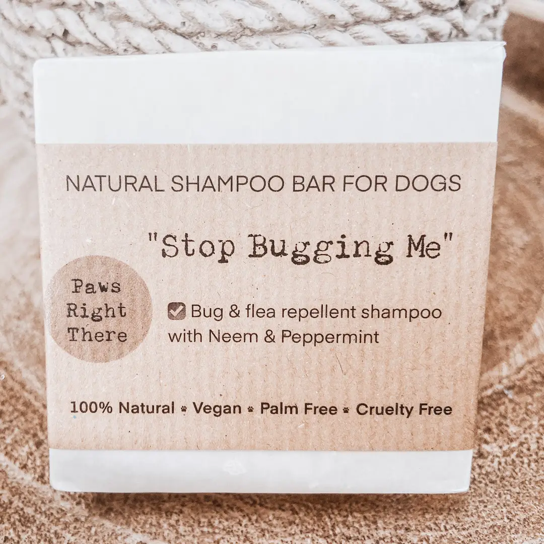 "Stop Bugging Me" Natural Dog Shampoo Bar - 80g